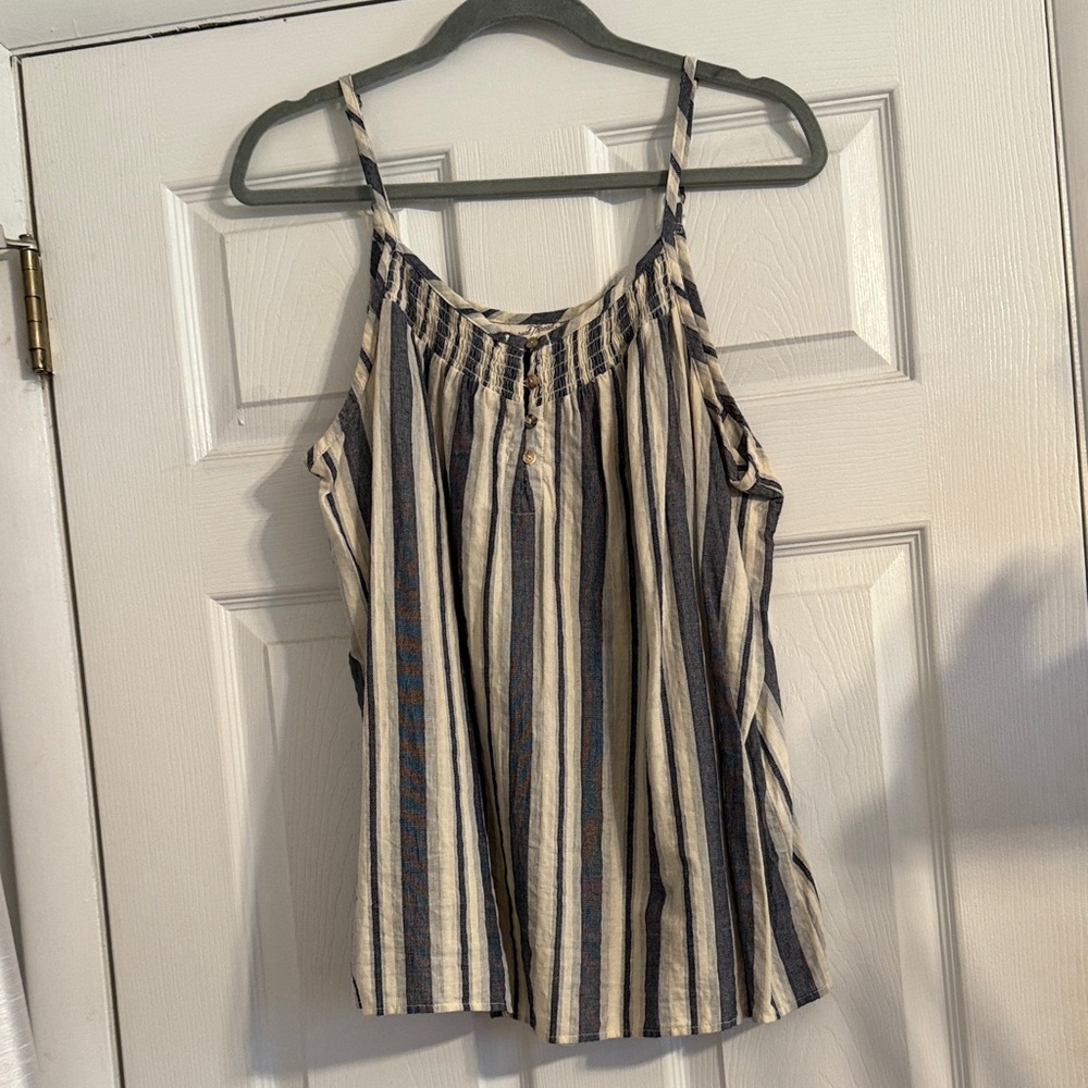 Striped tank top